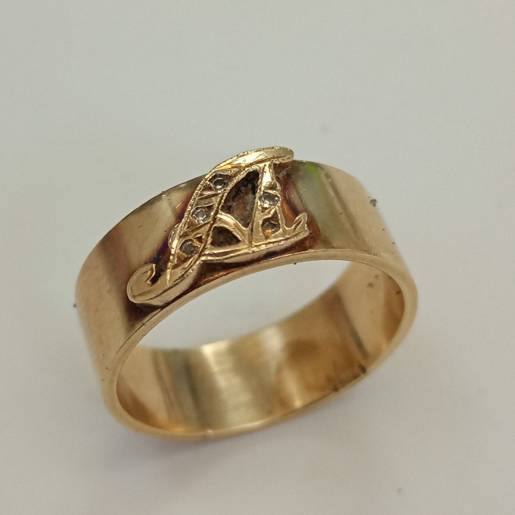 ANILLO ORO 14 K 5.7 GRMS (SEMINUEVO)
