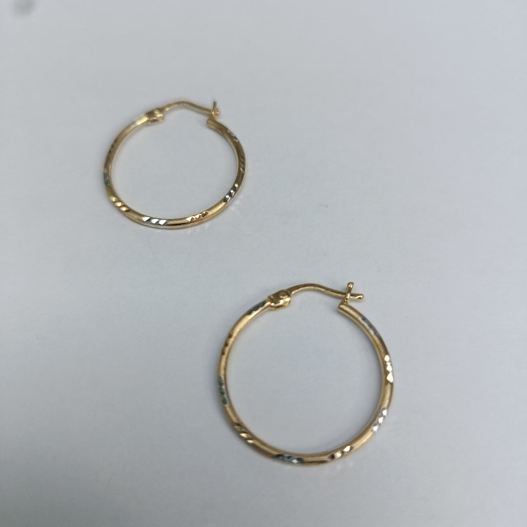 ARRACADAS PAR ORO 10 K 1.1 GRMS (SEMINUEVO)