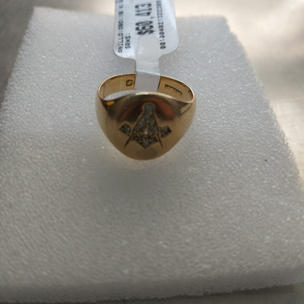 ANILLO ORO 18 K 6,10 GRMS (SEMINUEVO)