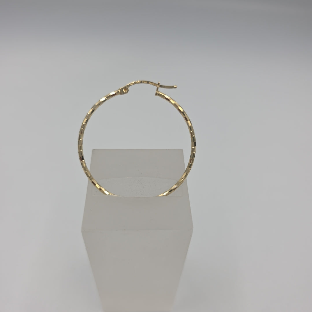 ARRACADAS PAR ORO 14 K 2.8 GRMS (SEMINUEVO)