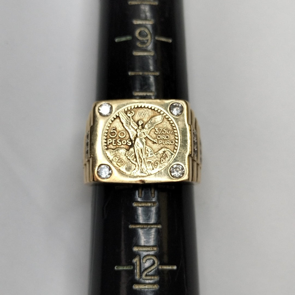ANILLO ORO 14 K 6.8 GRMS (SEMINUEVO)