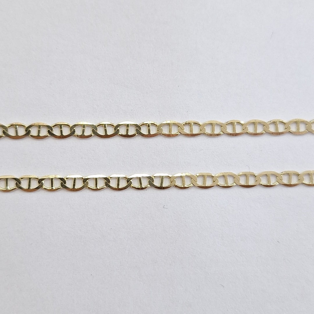 CADENAS TEJIDO GUCHI ORO 10K 60 CM 4.5 GR (NUEVO)