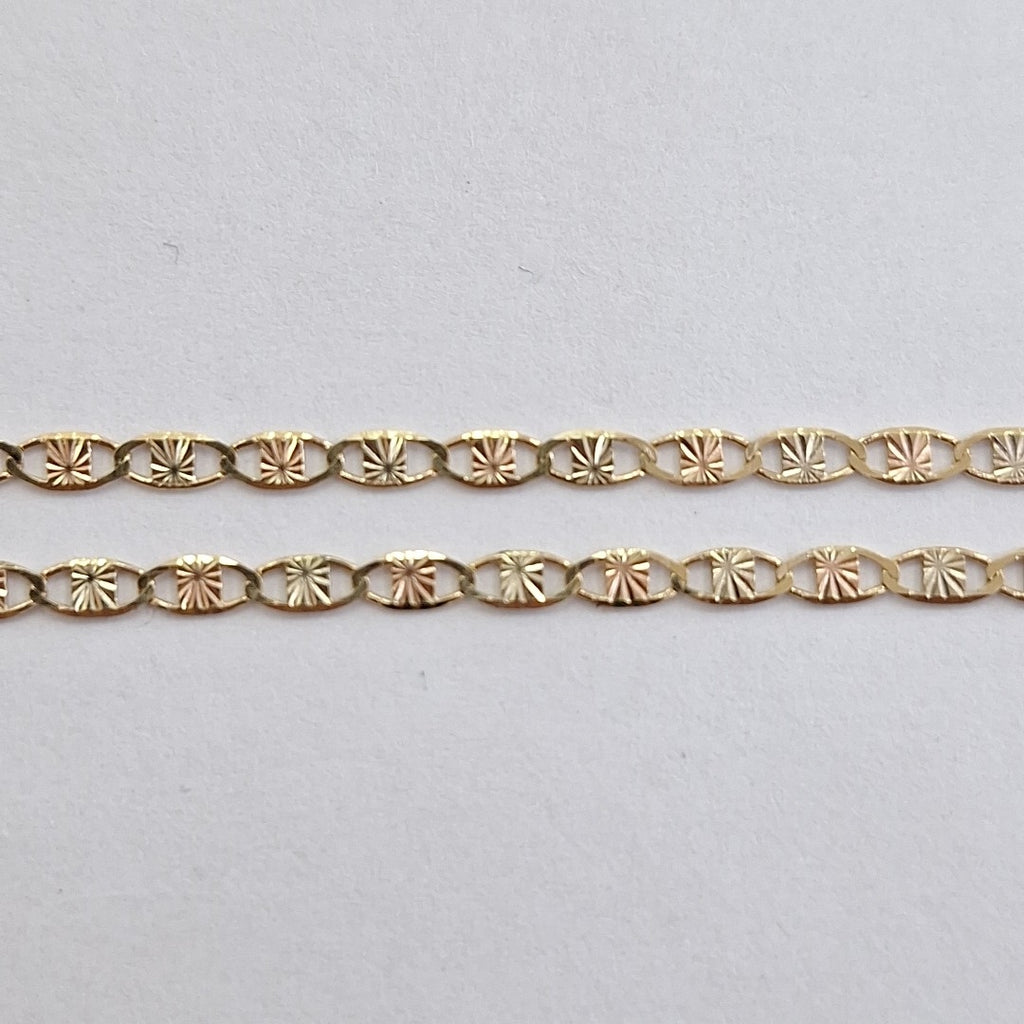 CADENA TEJIDO MARINERO 3.61GR 55 CM (NUEVO)