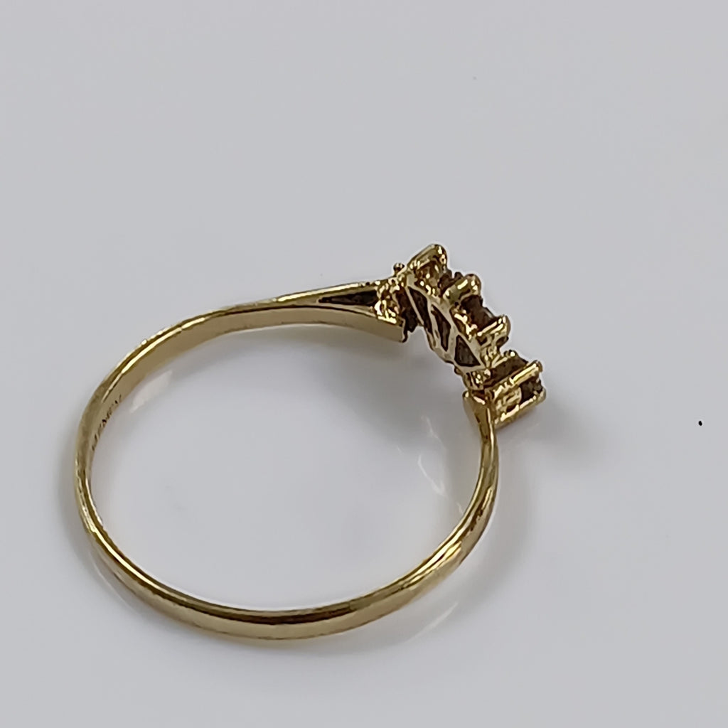 ANILLO ORO 14 K 1,30 GRMS (SEMINUEVO)