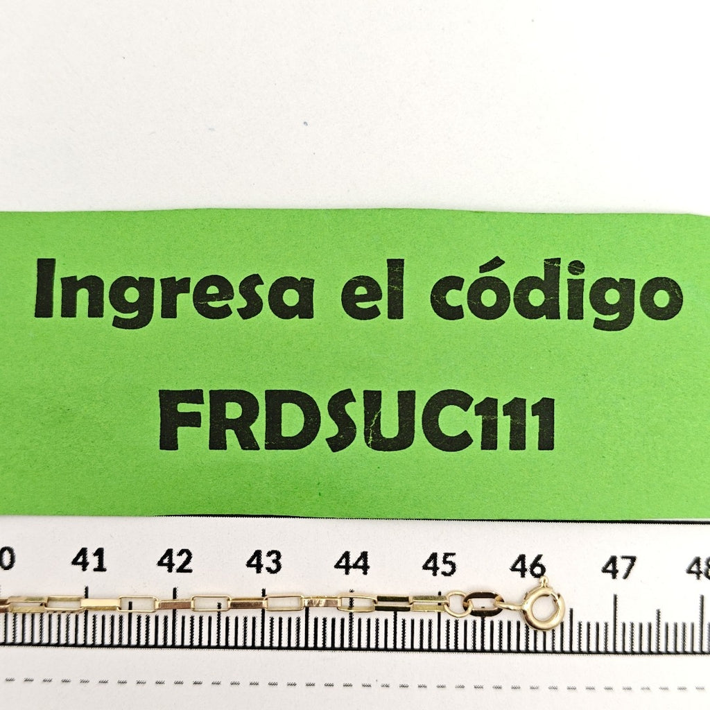 CADENA ORO 14 K 4.1 GRMS (SEMINUEVO)