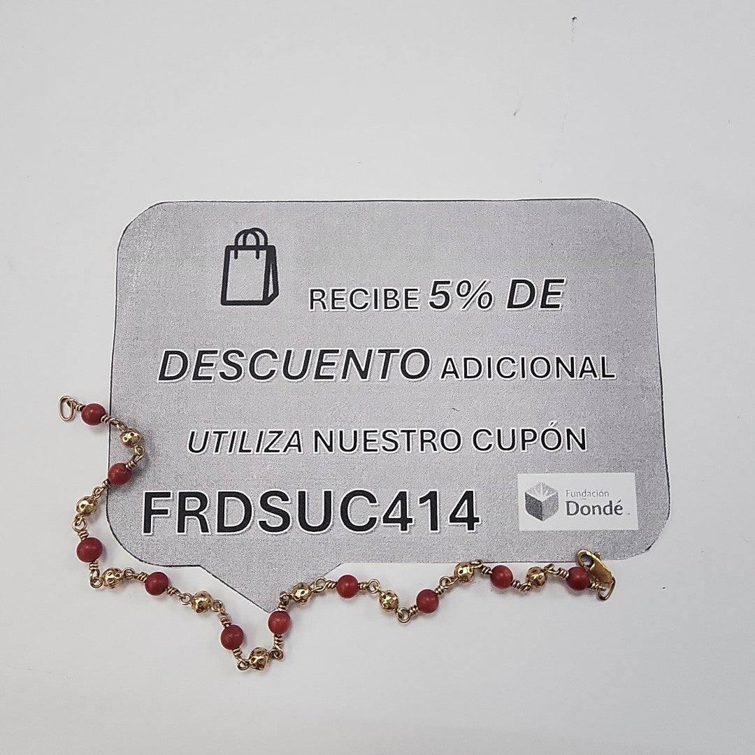 PULSERA ORO 14 K 3,90 GRMS (SEMINUEVO)
