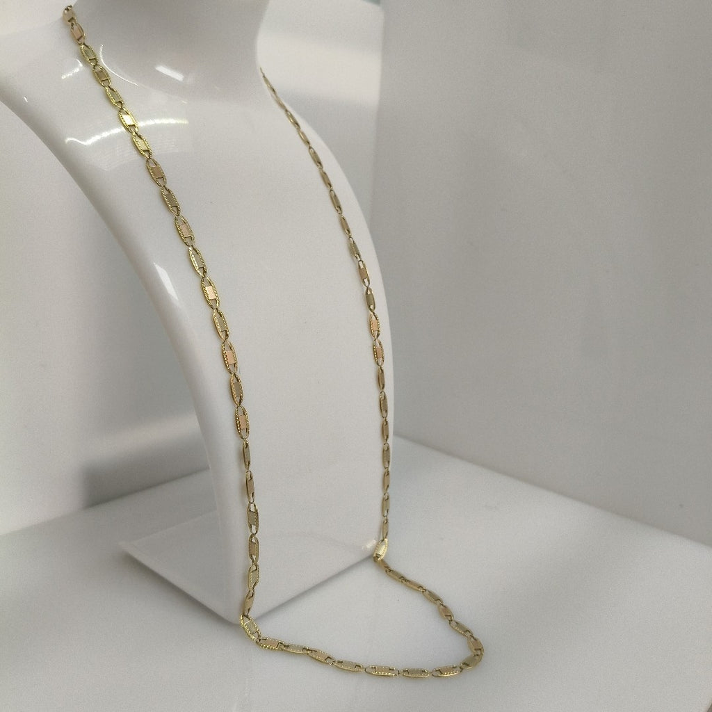 CADENA ORO COMBINADO 14 K 14.8 GRMS (SEMINUEVO)