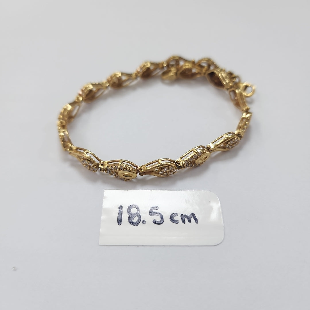 PULSERA ORO 18 K 10.6 GRMS (SEMINUEVO)