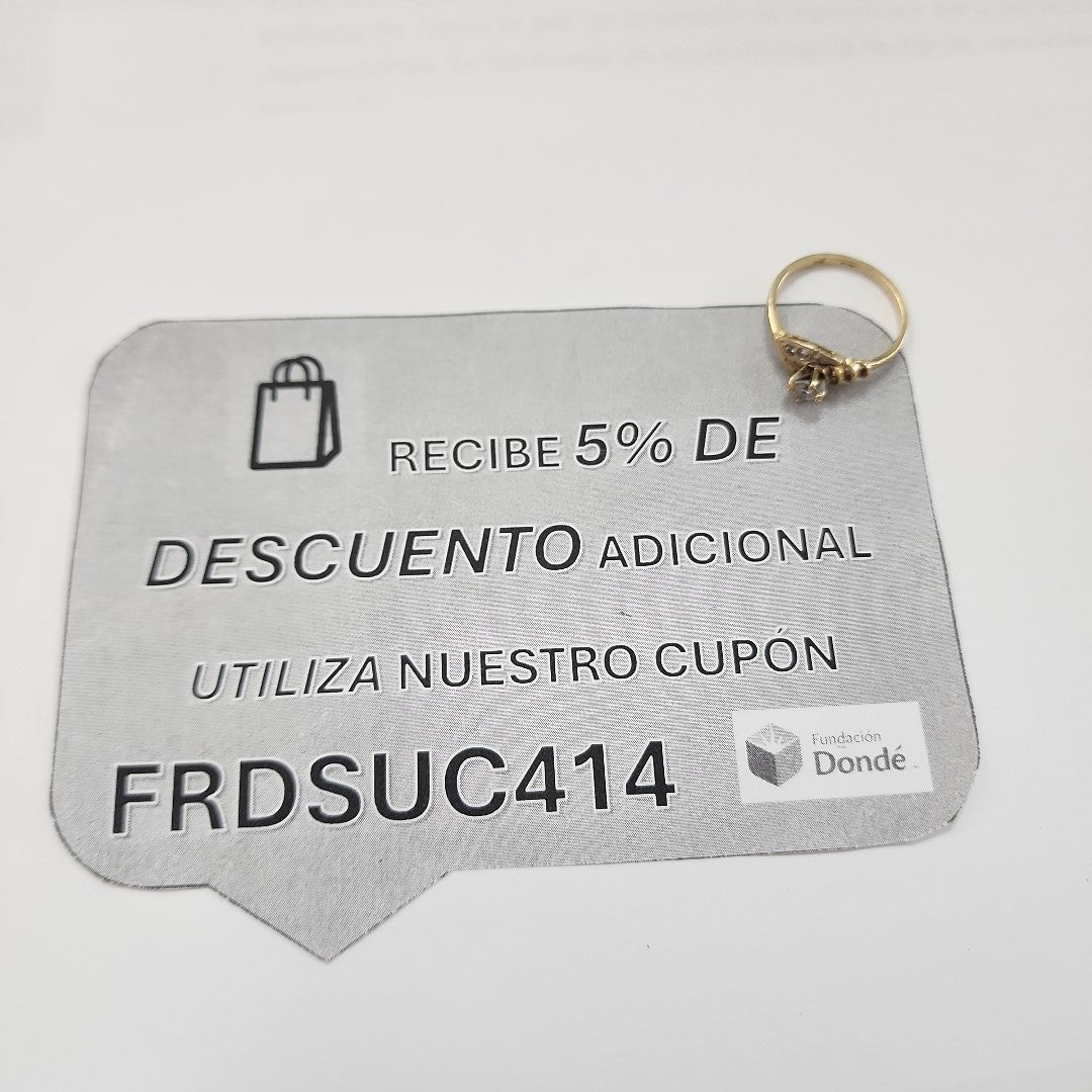 ANILLITO ORO 14 K 2 GRMS (SEMINUEVO)
