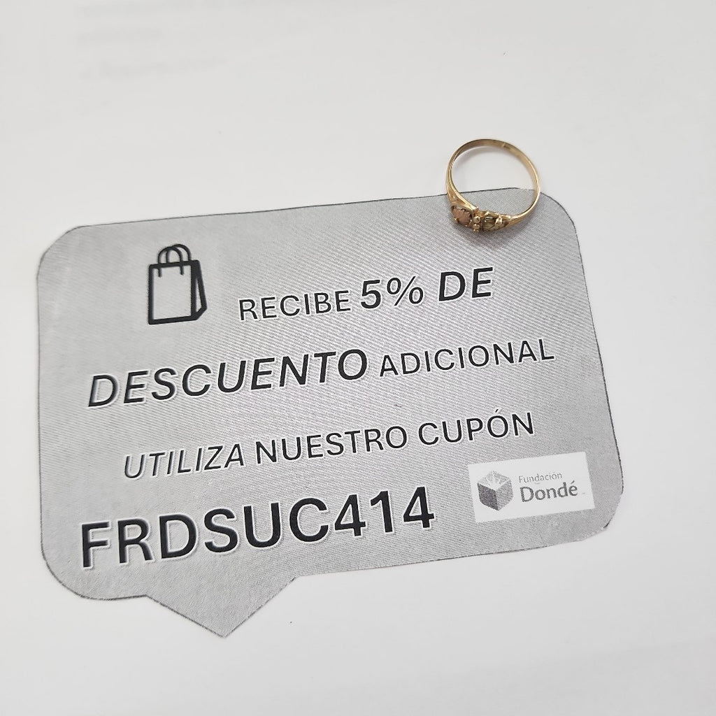 ANILLITO ORO 10 K 1.9 GRMS (SEMINUEVO)