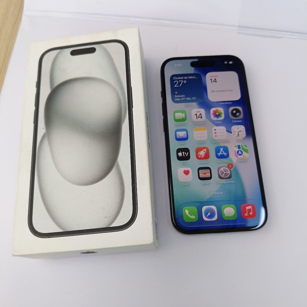 CELULAR APPLE IPHONE 15 A3090 128 GB 6 GB RAM (SEMINUEVO)
