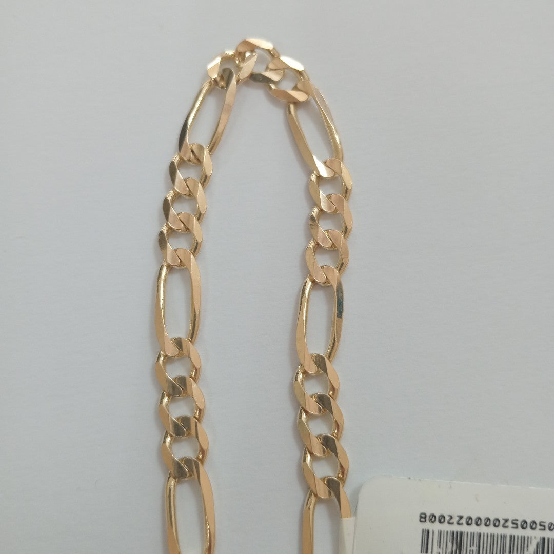 PULSERAS TEJIDO 3X1 ORO 14K 21 CM 10 GR (NUEVO)