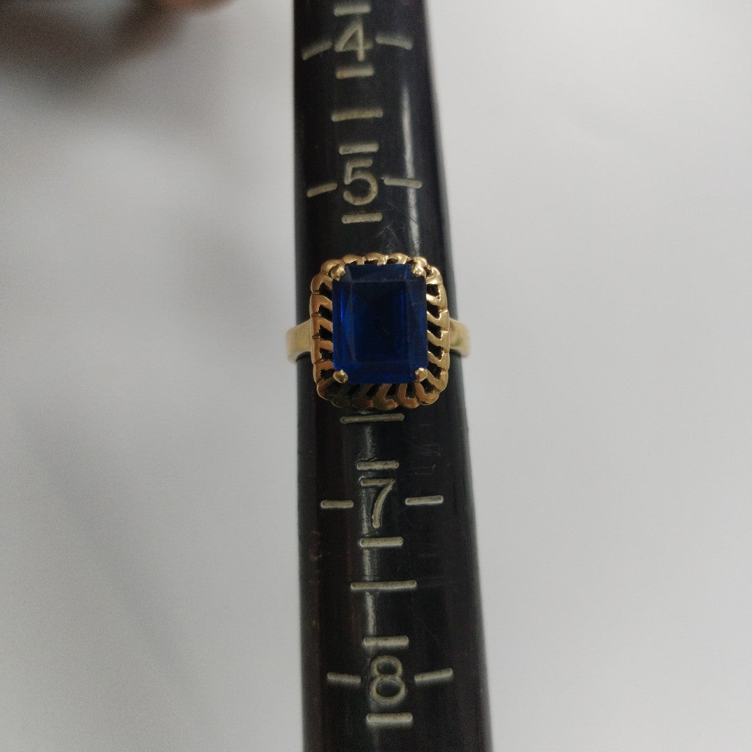 ANILLO ORO 14 K 4.1 GRMS (SEMINUEVO)