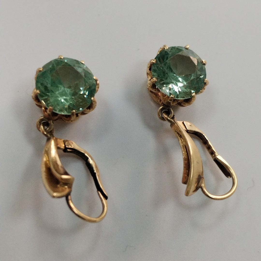 ARETES PAR ORO 14 K 6.6 GRMS (SEMINUEVO)