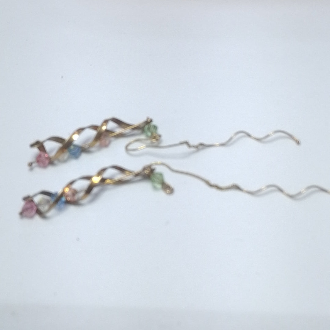 ARETES PAR ORO 10 K 2.6 GRMS (SEMINUEVO)