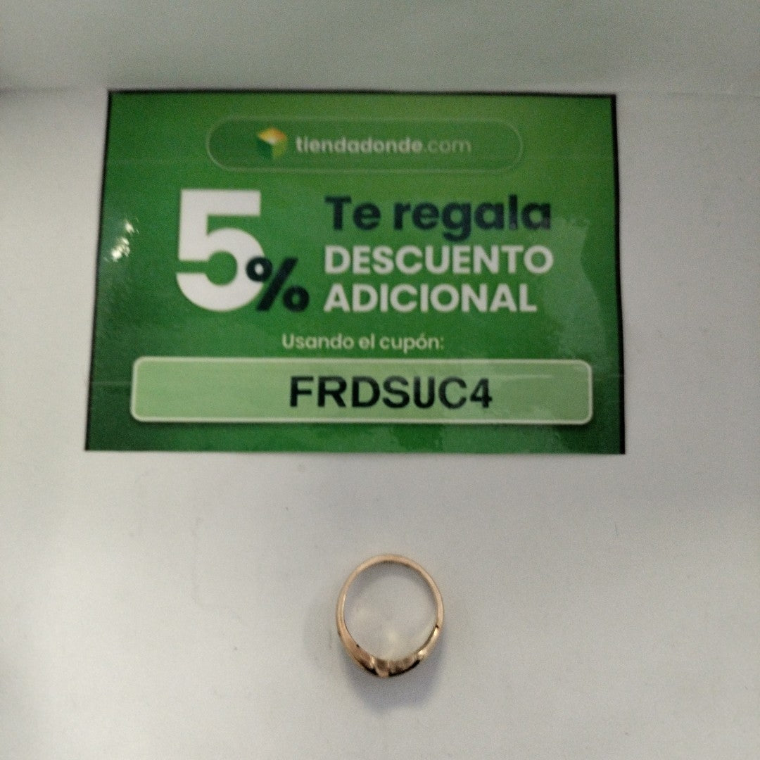ANILLO ORO 14 K 4.9 GRMS (SEMINUEVO)