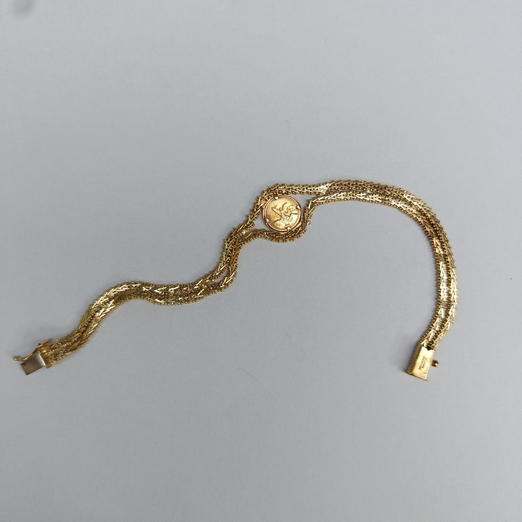 PULSERA ORO 14 K 12.4 GRMS (SEMINUEVO)