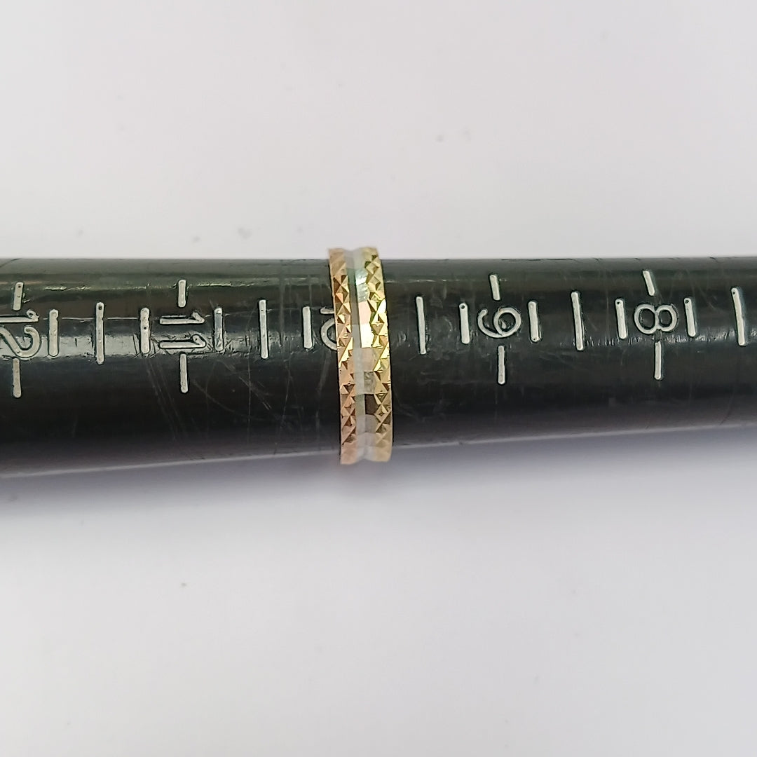 ARGOLLA RODIADO 14 K 3,70 GRMS (SEMINUEVO)