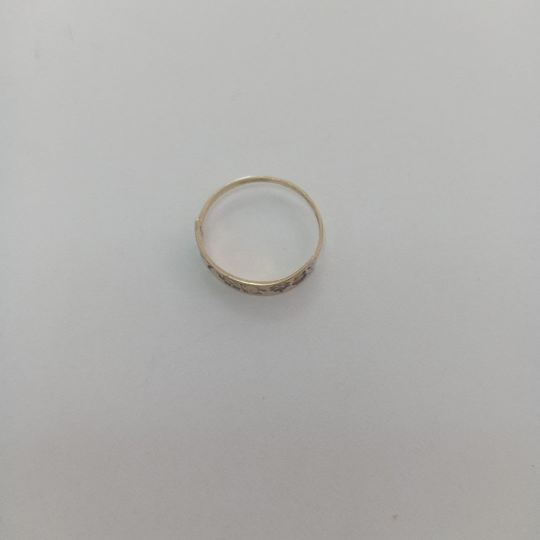 ANILLO ORO 10 K 1.3 GRMS (SEMINUEVO)