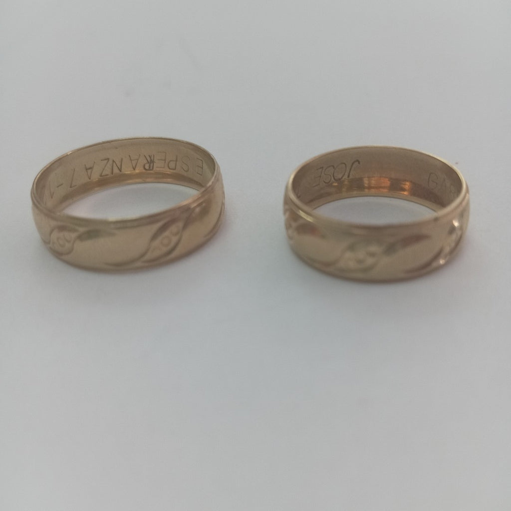 ARGOLLA ORO 10 K 3.4 GRMS (SEMINUEVO)