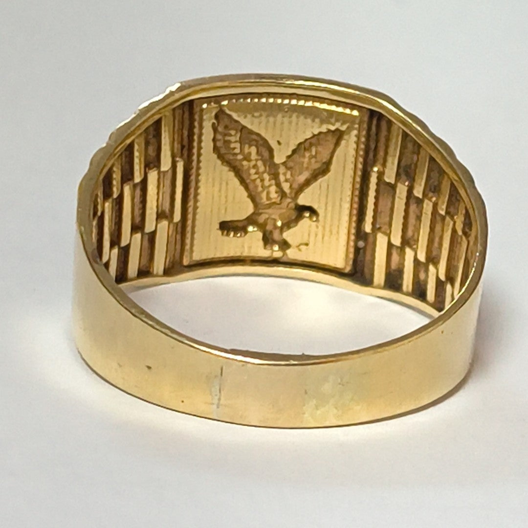 ANILLO ORO 14 K 5,60 GRMS (SEMINUEVO)