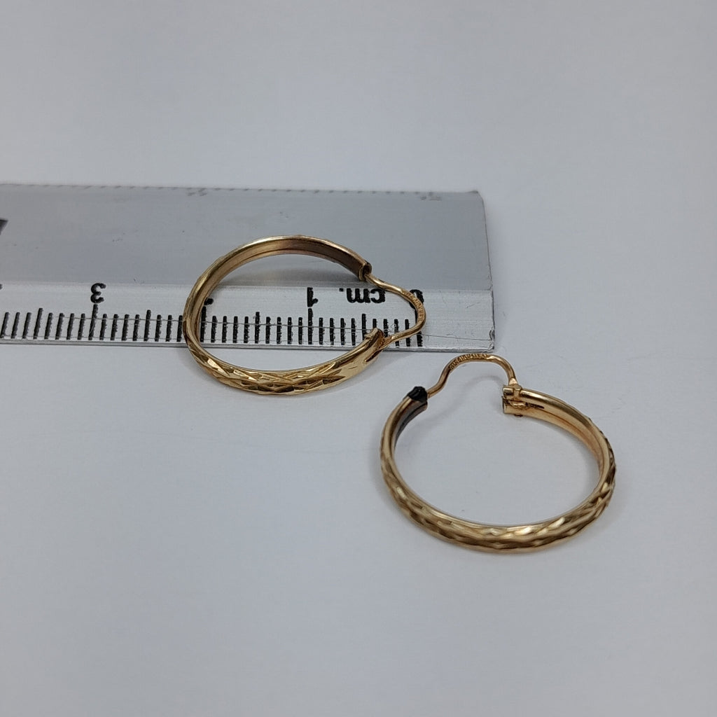 ARRACADAS PAR ORO 10 K 1.4 GRMS (SEMINUEVO)