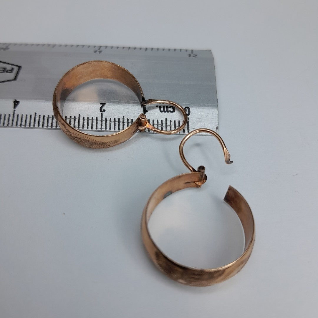 ARRACADAS PAR ORO 8 K 3,30 GRMS (SEMINUEVO)