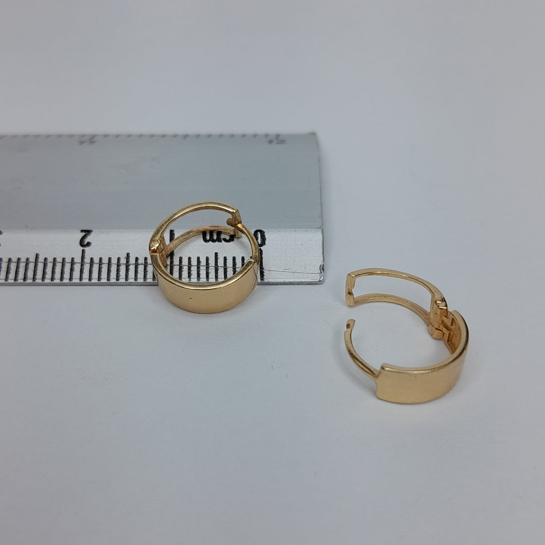 ARRACADAS PAR ORO 14 K 1.8 GRMS (SEMINUEVO)