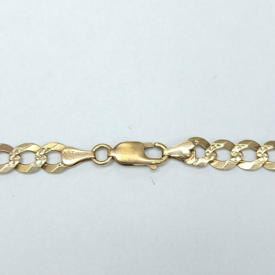 CADENA ORO,RODIADO 10 K 26,10 GRMS (SEMINUEVO)