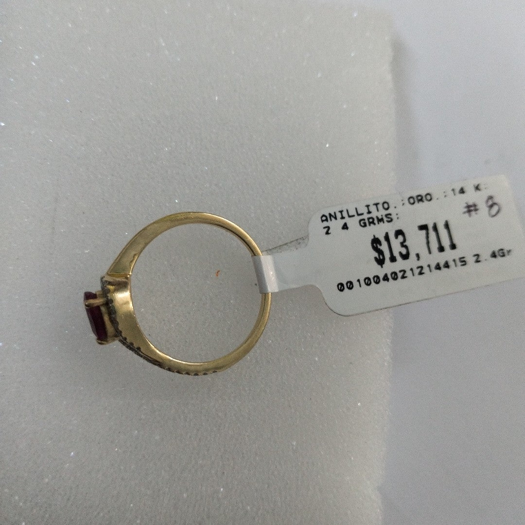 ANILLITO ORO 14 K 2.4 GRMS (SEMINUEVO)