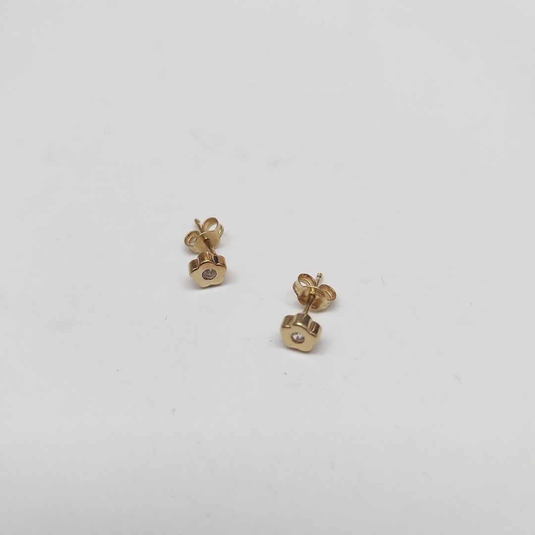 ARETES PAR ORO 14 K 1,40 GRMS (SEMINUEVO)