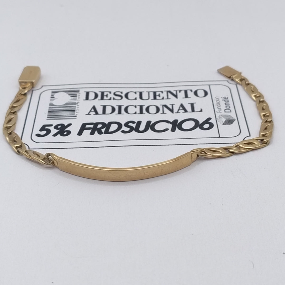 ESCLAVA ORO 10 K 11,80 GRMS (SEMINUEVO)