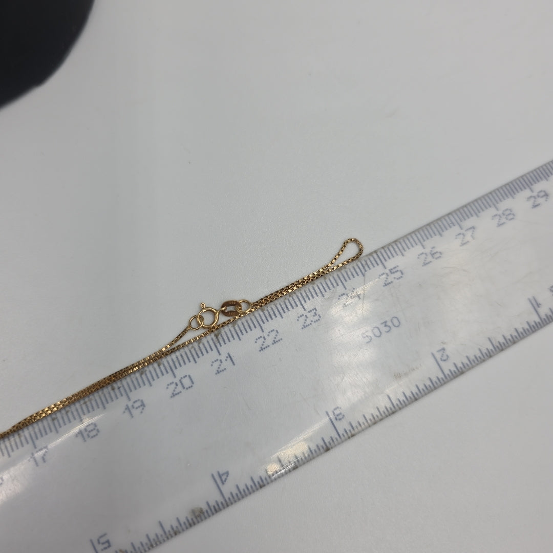 CADENA ORO 14 K 1.9 GRMS (SEMINUEVO)