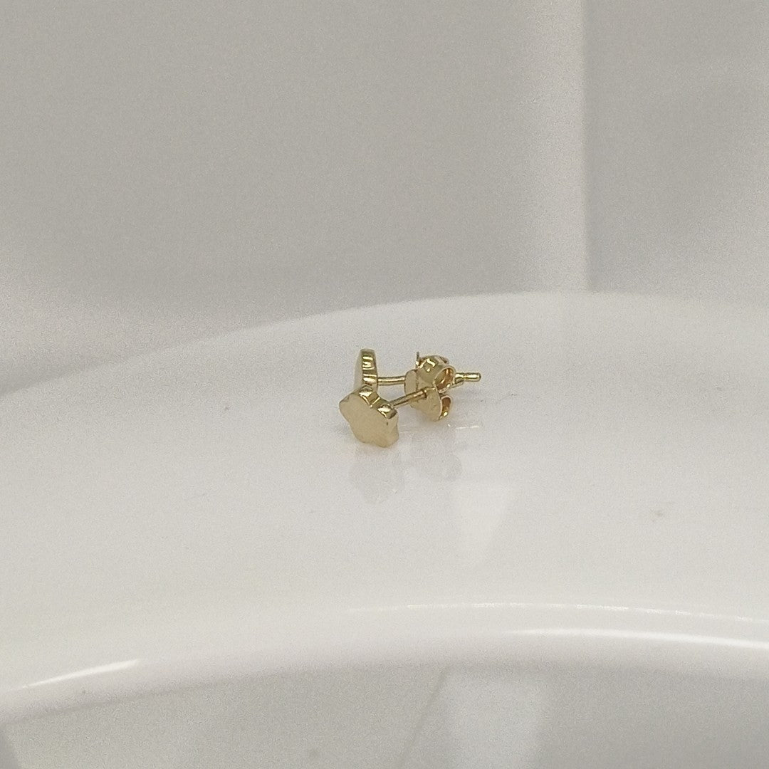 BROQUELES ORO 14K 1 (NUEVO)