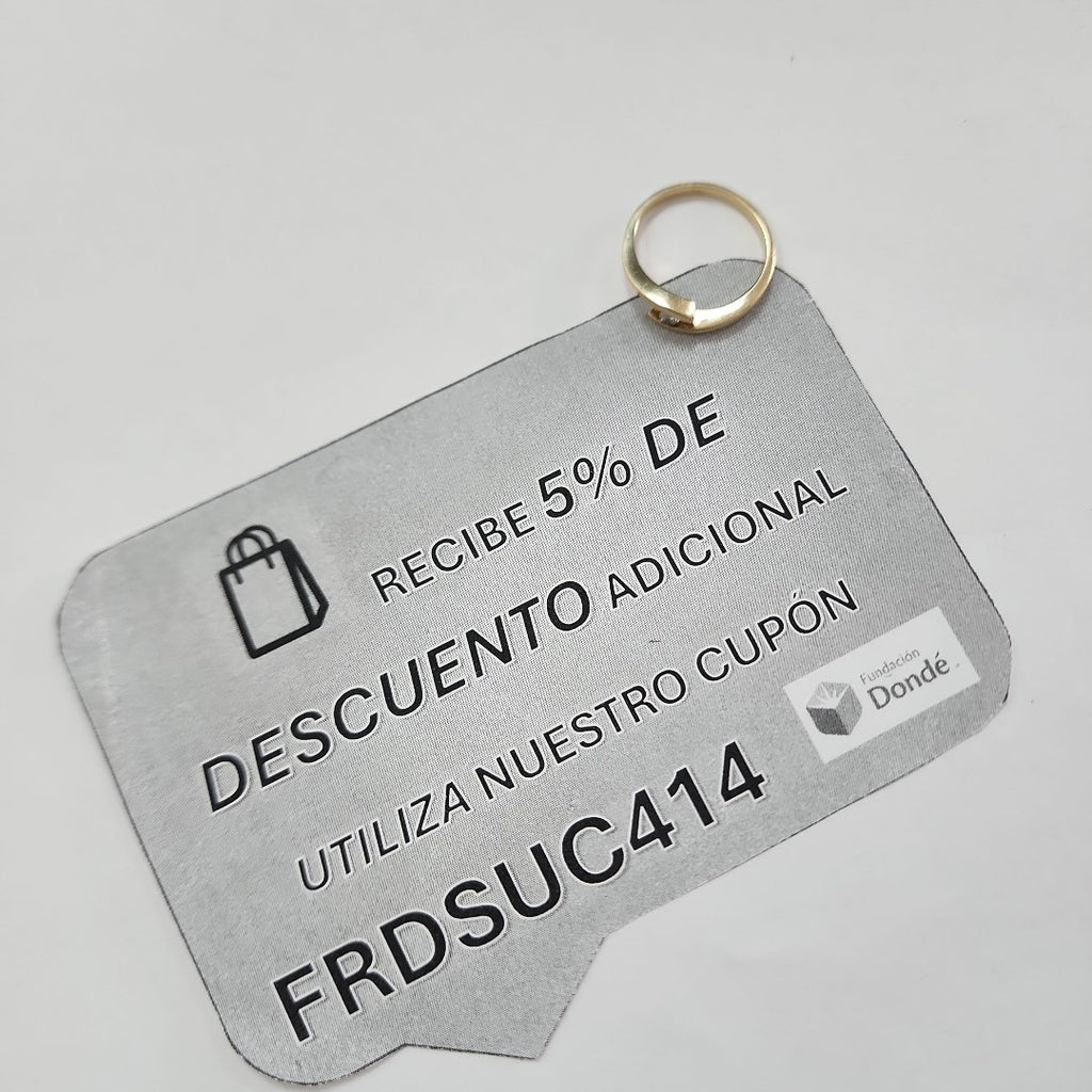 ANILLITO ORO 14 K 2.4 GRMS (SEMINUEVO)