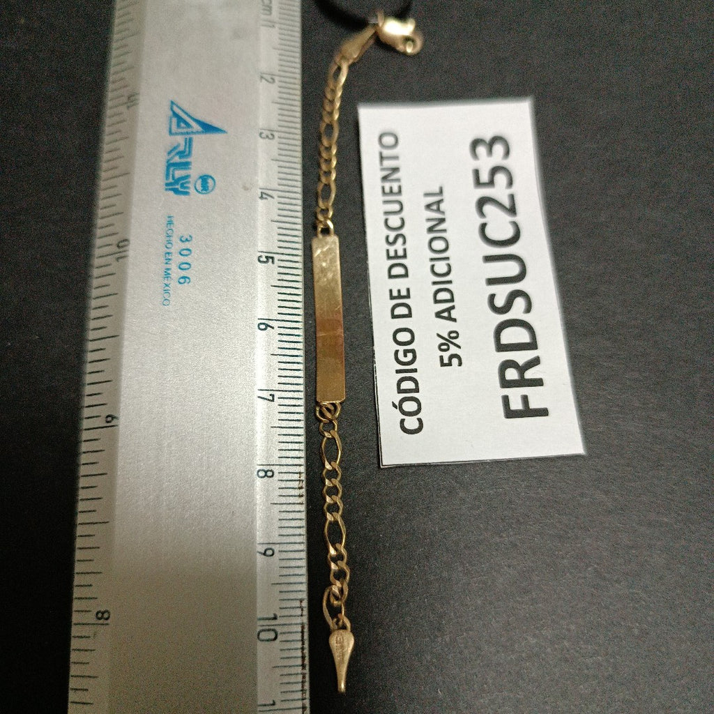 ESCLAVA ORO 10 K 1.5 GRMS (SEMINUEVO)