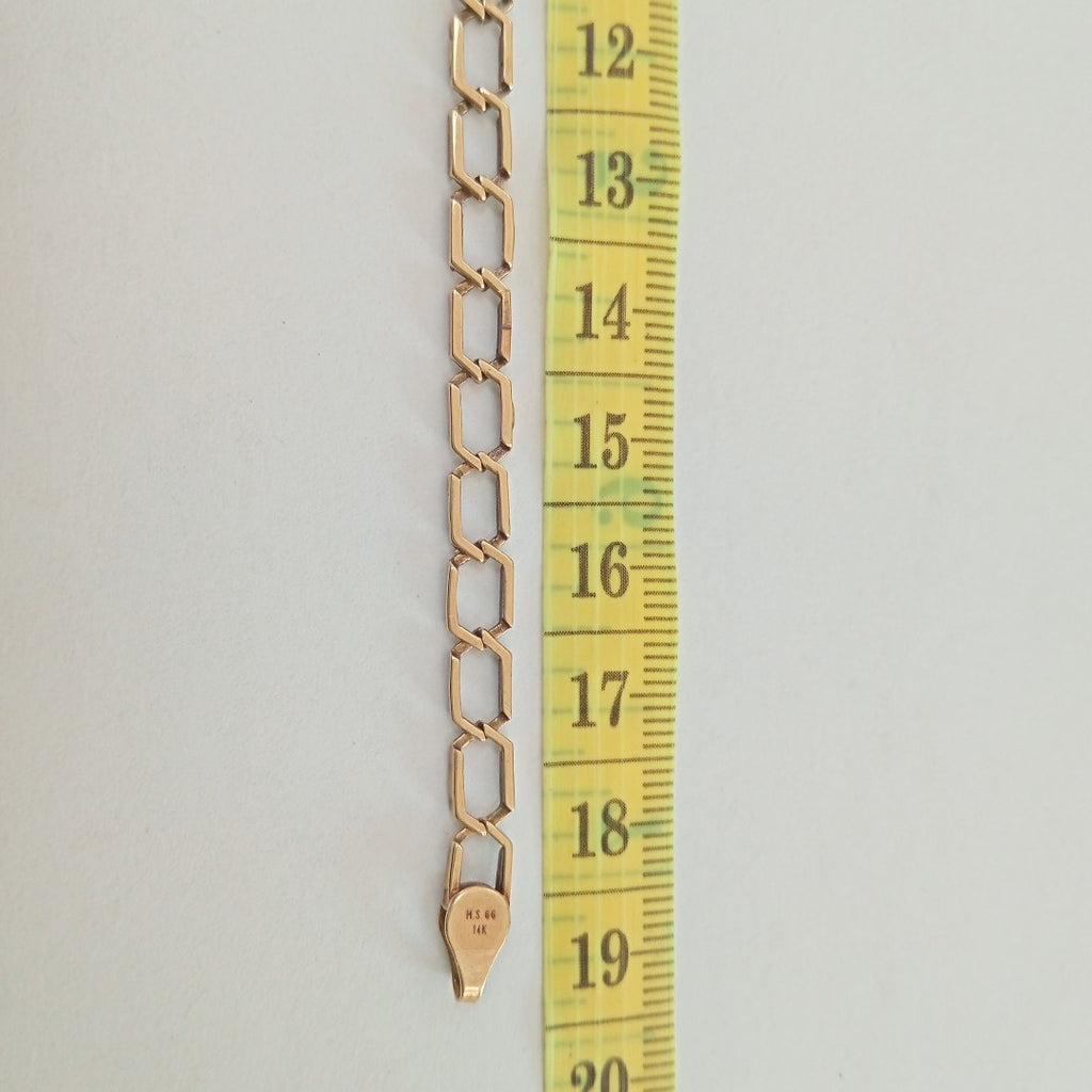 PULSERA ORO 14 K 6,40 GRMS (SEMINUEVO)