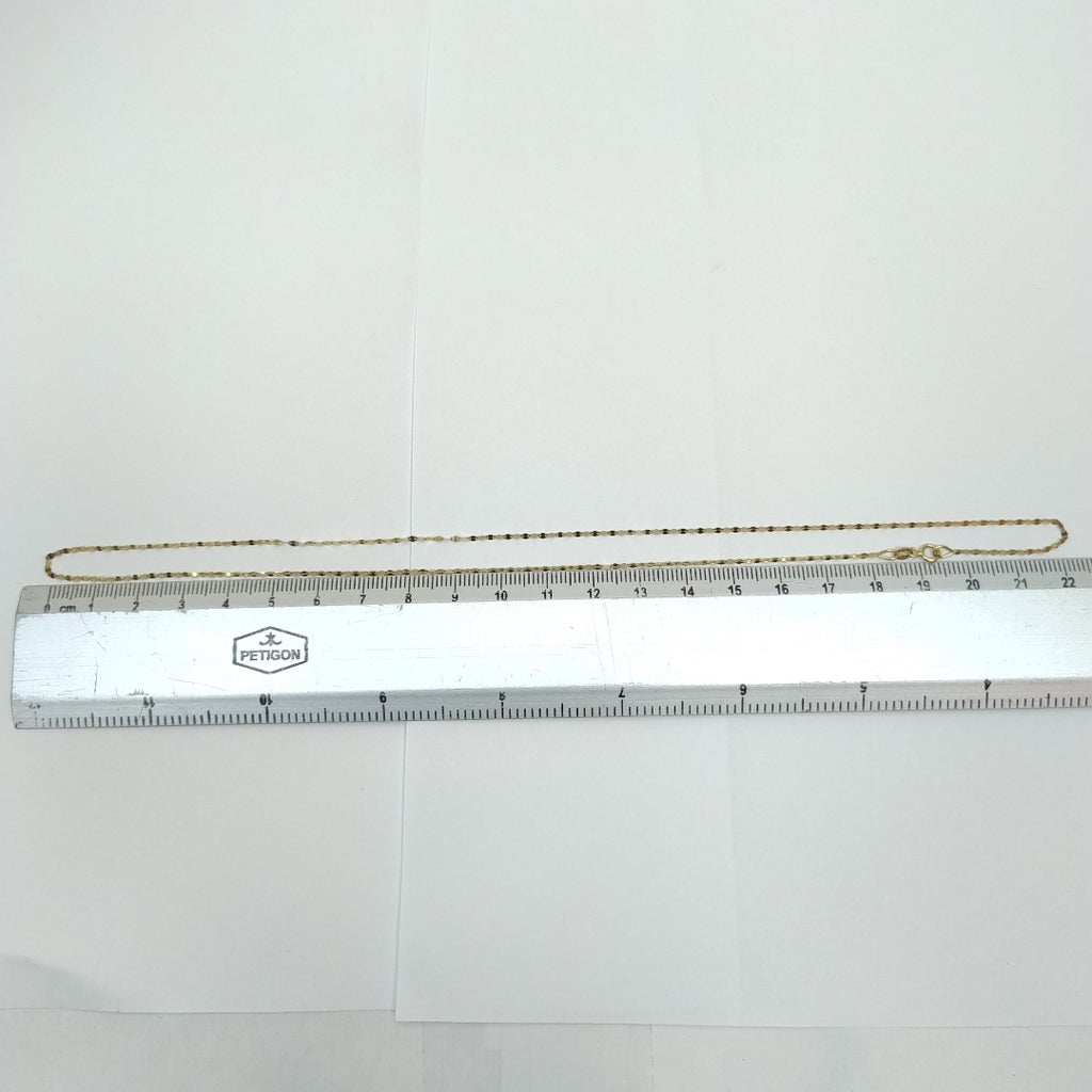 CADENA ORO 14 K 0.9 GRMS (SEMINUEVO)
