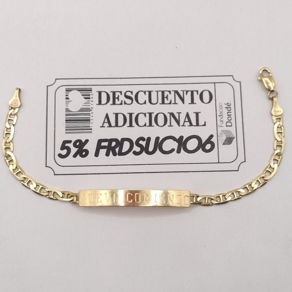 ESCLAVA ORO 10 K 7.2 GRMS (SEMINUEVO)