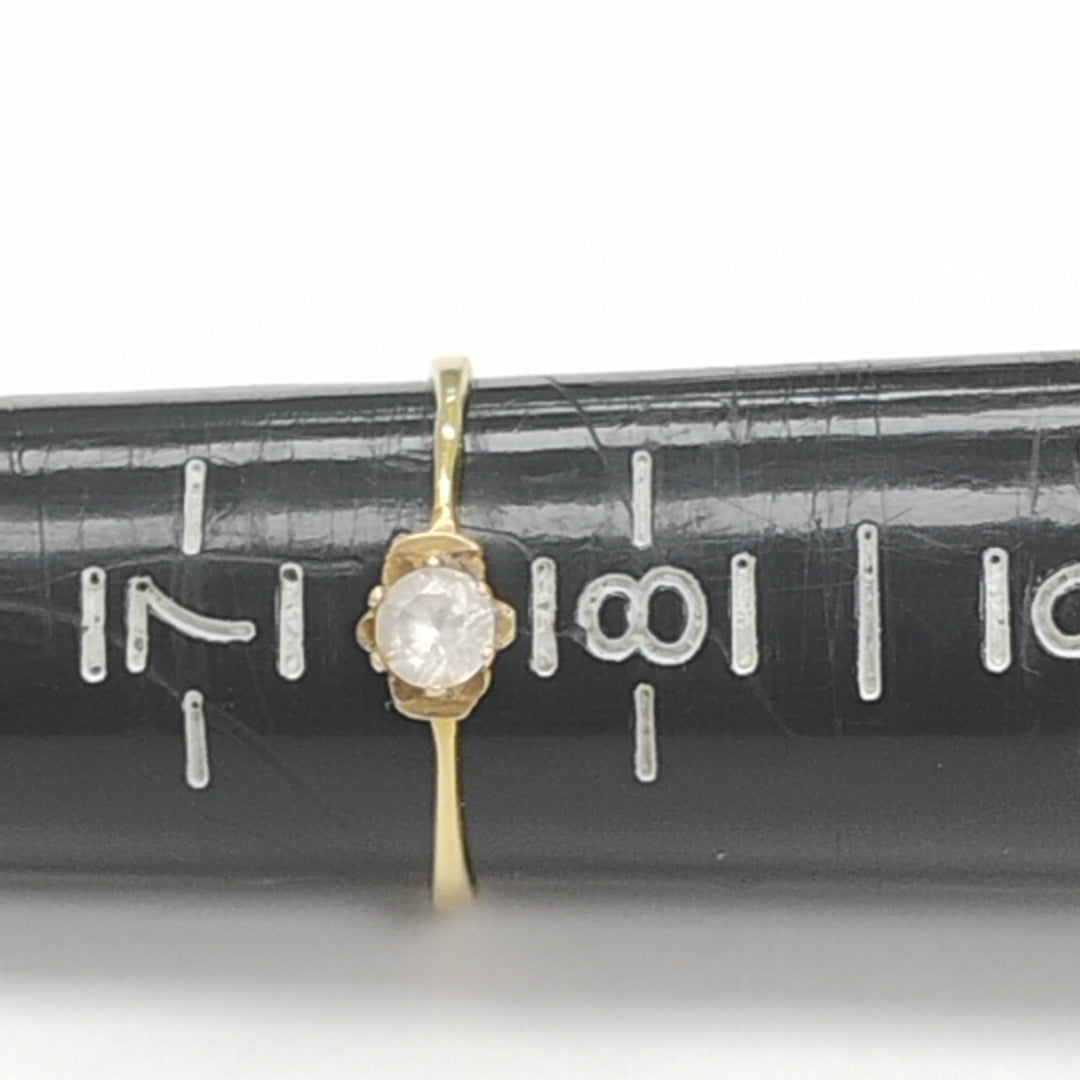 SOLITARIO ORO 14 K 1.3 GRMS (SEMINUEVO)
