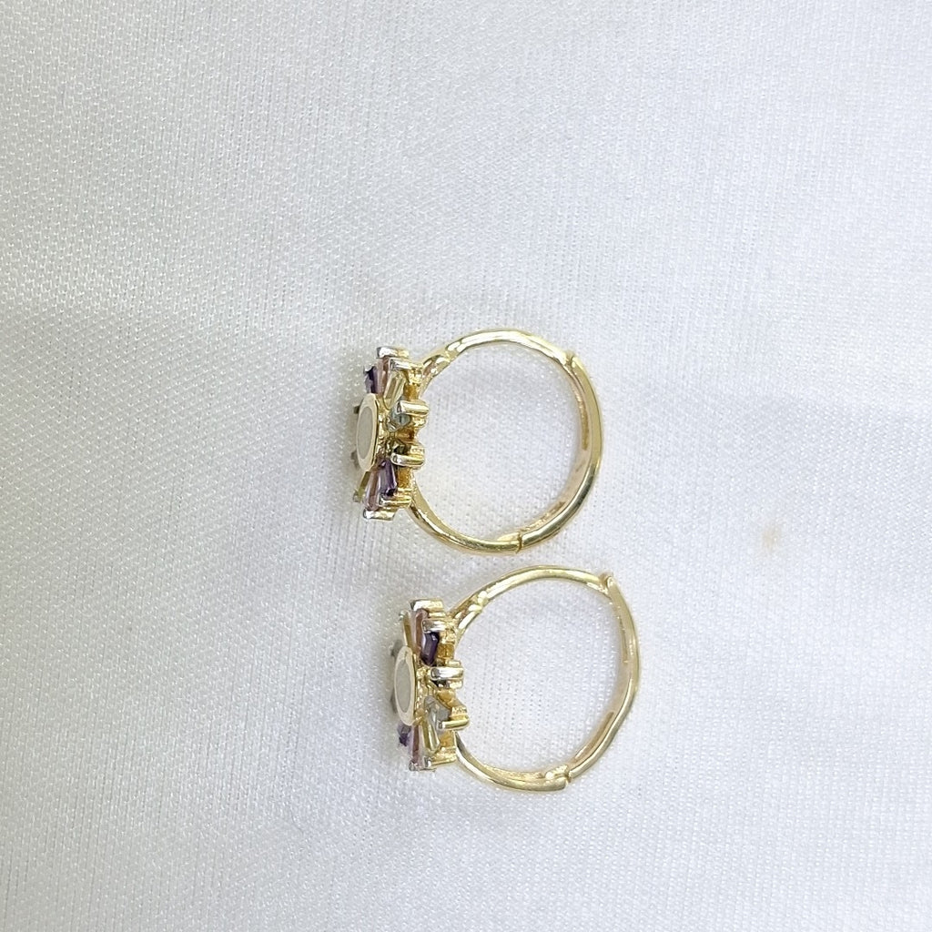 ARETES PAR ORO 14 K 1,70 GRMS (SEMINUEVO)