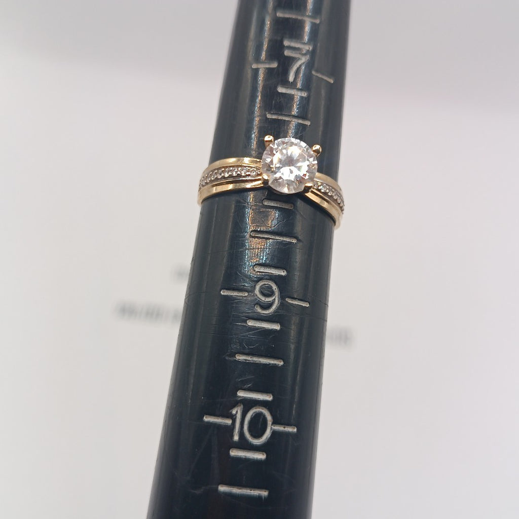 SOLITARIO ORO 14 K 1.9 GRMS (SEMINUEVO)