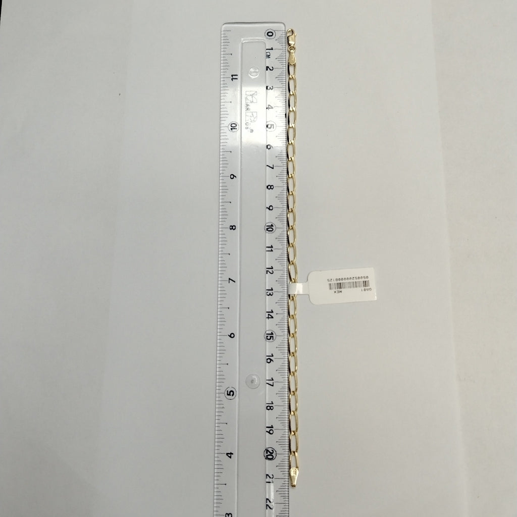 PULSERA TEJIDO ESLABONES 4.5G 21 CM (NUEVO)