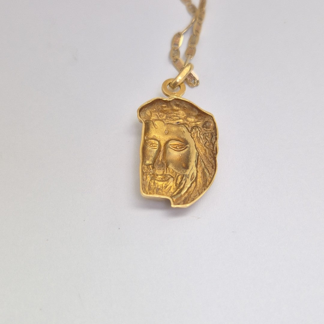 MEDALLA RELIGIOSA ORO 18 K 4,30 GRMS (SEMINUEVO)