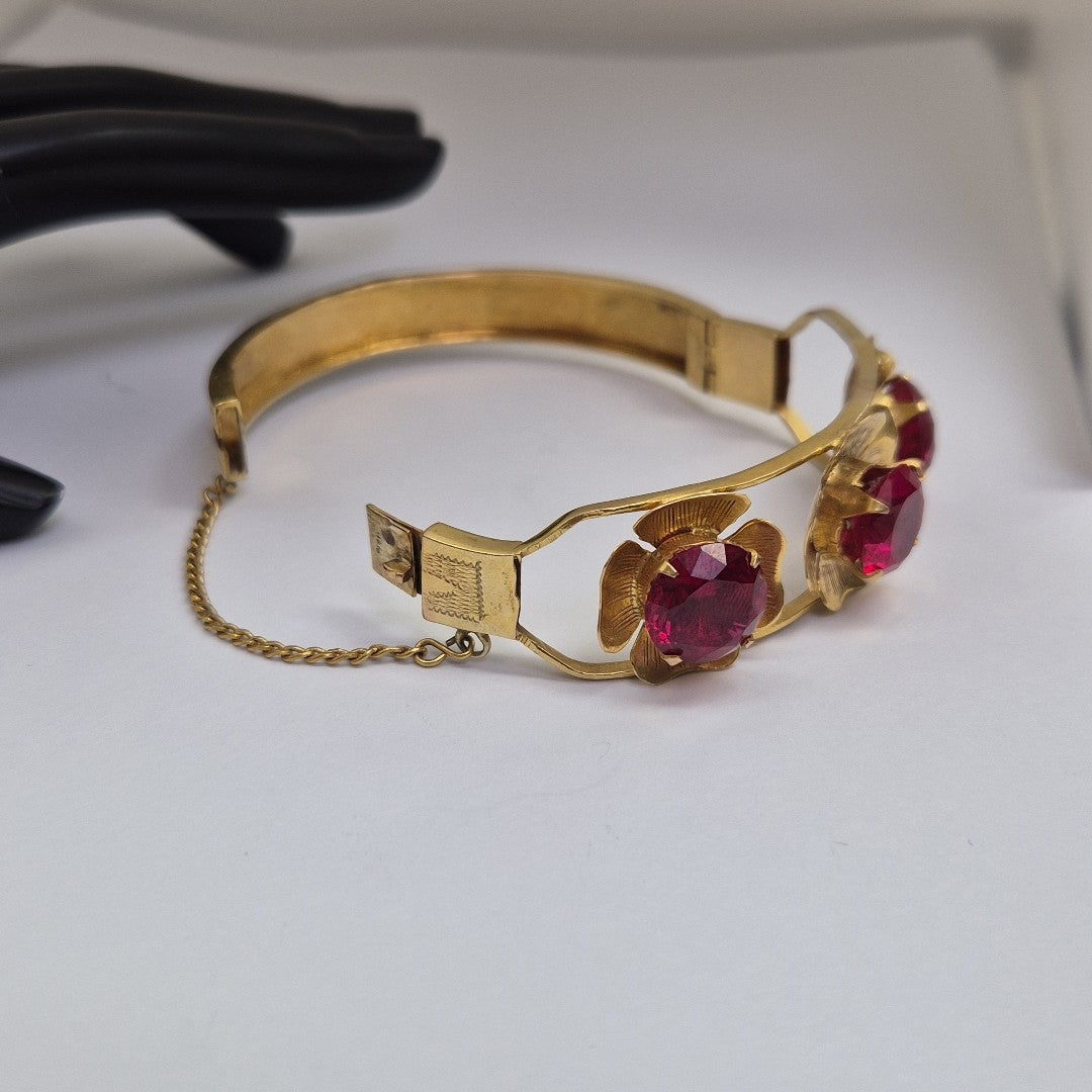 PULSERA RIGIDA ORO 8 K 25,50 GRMS (SEMINUEVO)