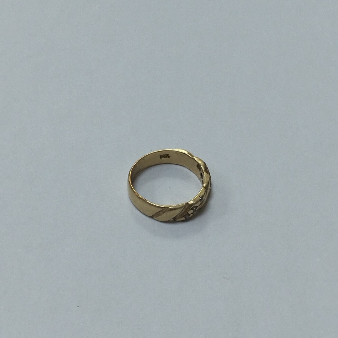 ANILLO ORO 14 K 3,50 GRMS (SEMINUEVO)