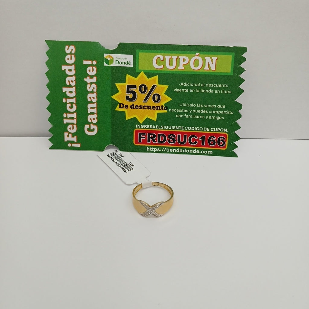 ANILLOS DAMA ORO 14K 2.1 (NUEVO)