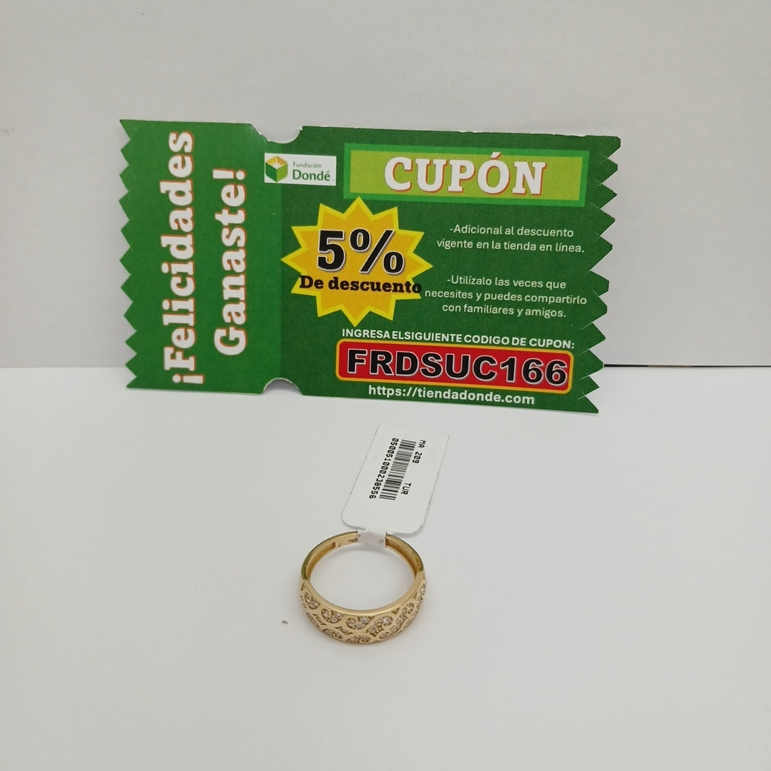 ANILLOS DAMA ORO 14K 2.6 (NUEVO)