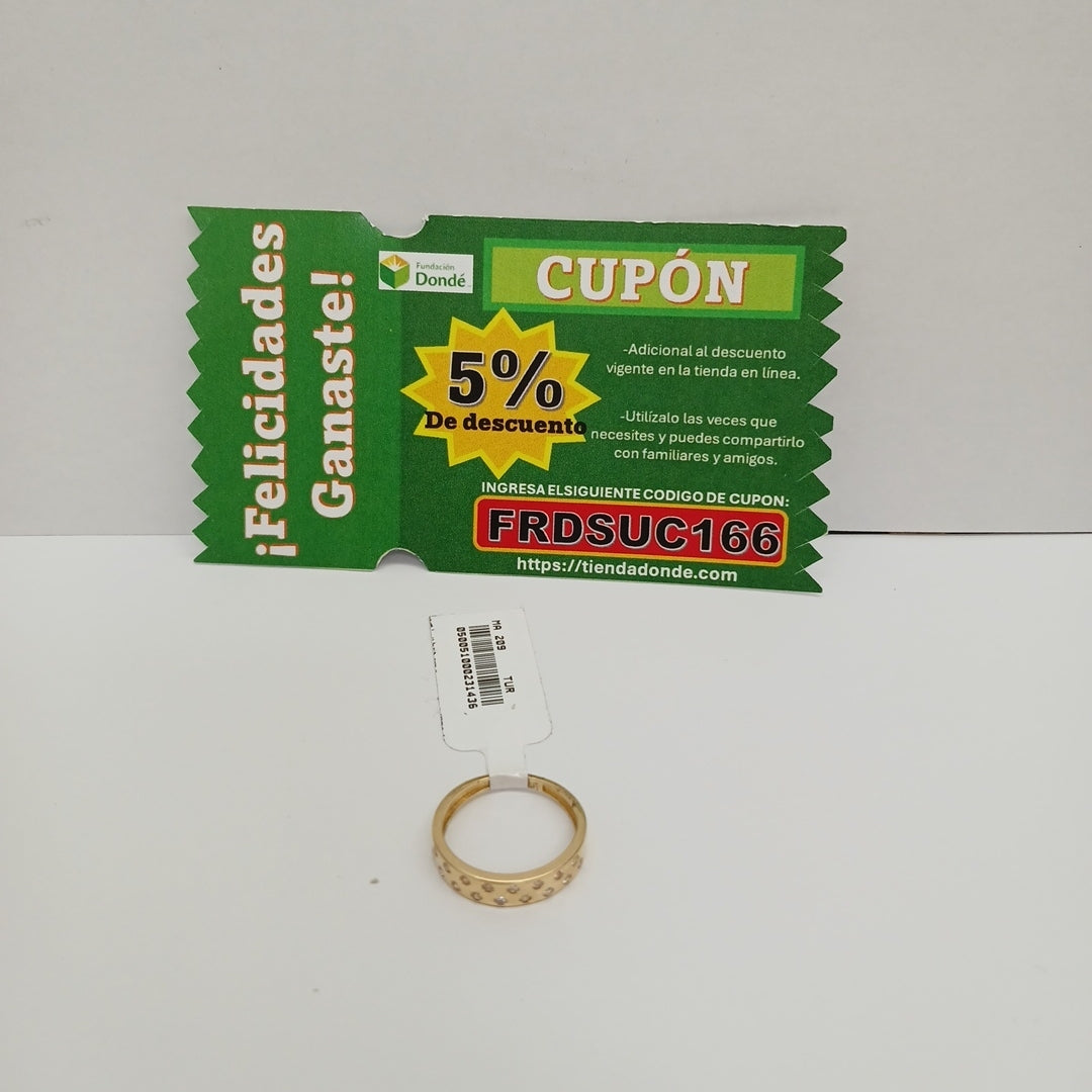 ANILLOS DAMA ORO 14K 1.9 (NUEVO)