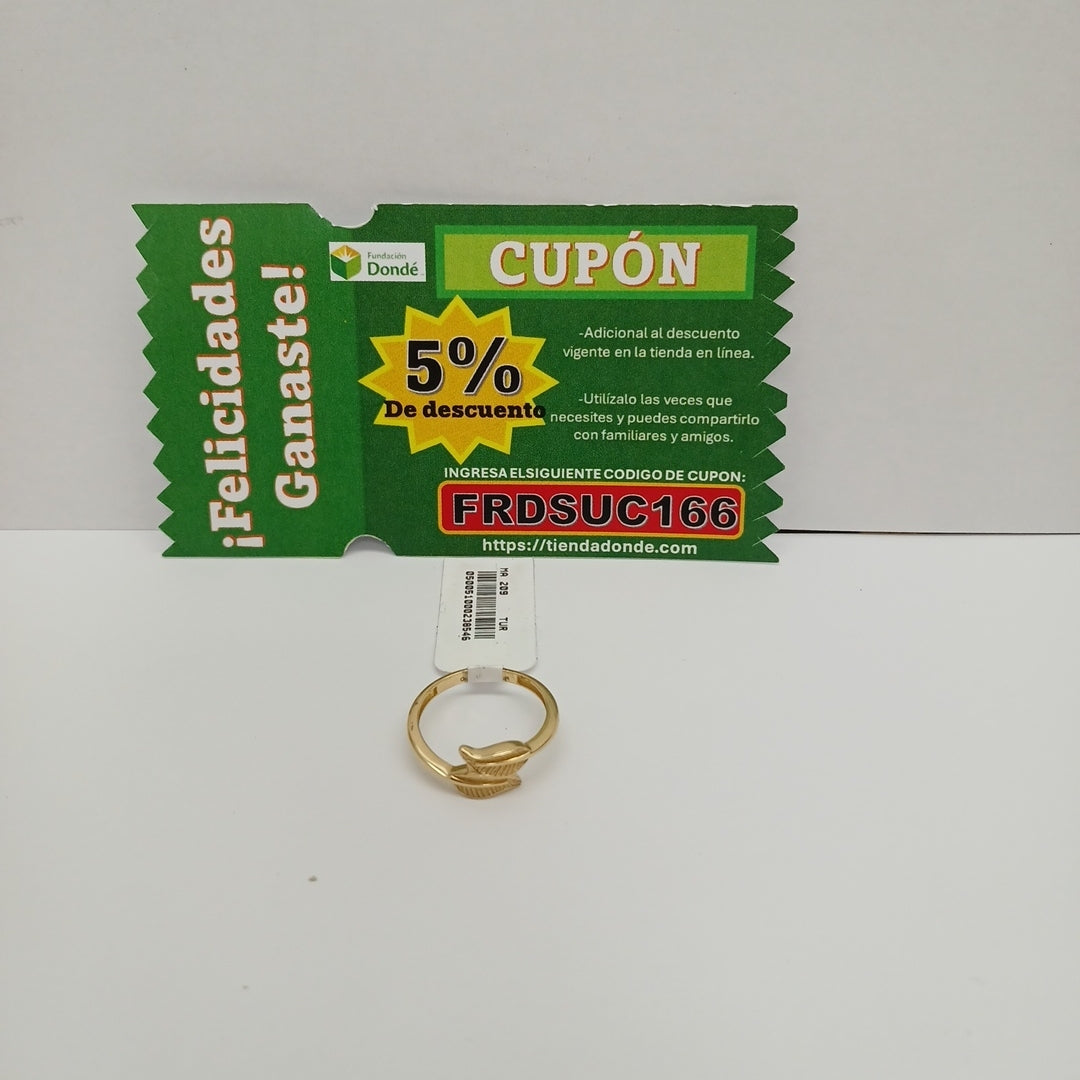 ANILLOS DAMA ORO 14K 1.6 (NUEVO)
